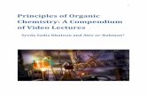 Principles of Organic Chemistry: A Compendium of … Lectures book...Principles of Organic Chemistry: A Compendium of Video Lectures Syeda Sadia Khatoon and Atta-ur-Rahman* 2 Foreword