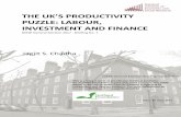THE UK’S PRODUCTIVITY PUZZLE: LABOUR, INVESTMENT AND … GE... · 1 | The UKs productivity puzzle: labour, investment and finance National Institute of Economic and Social Research