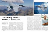 OUT OF THE RACE (left) Boeing’s Super Decoding India’s ...carnegieendowment.org/files/Decoding_Indias_MMRCA_Decision.pdf · Decoding India’s MMRCA Decision OUT OF THE RACE (left)