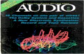 L15 Channels on one of The Dolby System and Cassettes New ... · The Authoritative Magazine About High Fidelity L15 Channels on one pair of wires The Dolby System and Cassettes A