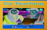 Co-Teaching - Region One ESC · Co-T A How-To Guide: Guidelines for Co-T eaching eaching in Texas A collaborative project of the Texas Education Agency and the Statewide Access to