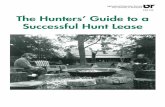 PB1709 The Hunters’ Guide to a Successful Hunt Lease · The Hunters’ Guide to a Successful Hunt Lease ... little information is available to help you ... Deer hunters may be