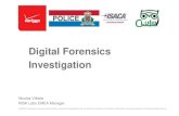 Digital Forensics Investigation - ISACA Digital... · Confidential and proprietary materials for authorized Verizon personnel and outside agencies only. Use, disclosure or distributi