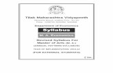 Syllabus - tmv.edu.in · 4.6 Big push theory - Rosenstein-Rodan 4.7 Theory of balanced growth - Nurkse 4.8 Theory of unbalanced growth - Hirschman u 8 u EC ...