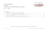 Proceedings of the Shropshire Geological Society No_0… · Proceedings of the Shropshire Geological Society, 9, ... Ocean which has had a huge amount of work done ... Proceedings