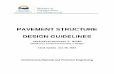 T01-15 Pavement Structure Design Guidelines · check that each layer thickness is sufficient for structural ... to offset reduced asphalt pavement thickness ... Pavement Structure