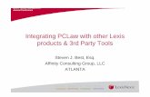 Integrating PCLaw with other Lexis products & 3rd Party … · Integrating PCLaw with other Lexis products & 3rd Party Tools ... retrieve and index documents; ... • Email Integration