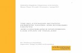 THE RELATIONSHIP BETWEEN DOMESTIC SAVING …425833/ATTACHMENT01.pdf · THE RELATIONSHIP BETWEEN DOMESTIC SAVING AND ... saving and economic growth and convergence ... reduce the poverty