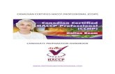 CANADIAN CERTIFIED HACCP PROFESSIONAL (CCHP)certifiedhaccpprofessional.com/wp-content/uploads/2015/02/CCHP... · Canadian Certified HACCP Professional -CCHP ©Food Processing Human
