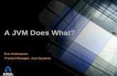 A JVM Does What? - intertech.com€¦ · •JVM –a great abstraction, provides convenient services so the Java programmer doesn’t have to deal with ... JDK internals: (JVM source