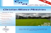 Christian Alliance Ministries - Christian Truth Ministry version.pdf · magazine of Christian Alliance Ministries Sneaton Castle Location of the 3rd CAM Conference (18th - 22nd ...