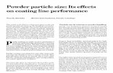 Powder Particle Size: Its Effects on Coating Line Performanceinfohouse.p2ric.org/ref/29/28361.pdf · POWDER COATING, February 1995 37 Powder particle size: Its effects on coating