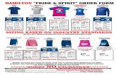 HAMILTON “PRIDE & SPIRIT” ORDER FORM - 1.cdn.edl.io · PINK ZEBRA 2X 50-52 or (CIRCLE DESIGN CHOICE) QTY.___ COST: 12.00 ROYAL TRI-COLOR COMBO BAG Nylon Combo-Bag with water proof