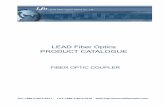 Download Fiber Optic Coupler series PDF - Fiber Patch optic coupler...Fiber Optic Coupler Fiber optic couplers are optical devices that connect three or more fiber ends, dividing one