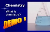What is chemistry? - Maine-Endwell Central School District … ·  · 2014-08-254 Chemistry •the study of matter •and the changes matter undergoes Focus: •Underlying principles