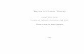Topics in Galois Theory - Mathematicssohum/ma561/notes/workspace/books/serre_galois… · Topics in Galois Theory Jean-Pierre Serre Course at Harvard University, Fall 1988 Notes written