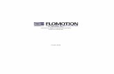 FLOMOTION 900 Ultrasonic Open Channel Flowmeter USER… · FLOMOTION 900 Ultrasonic Open Channel Flowmeter USER’S ... FLOMOTION 900 Ultrasonic Open Channel ... The ultrasonic flow