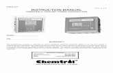 PRICE US $ 30 INSTRUCTION MANUAL - Pool Controllers | …chemtrol.com.au/wp-content/uploads/2017/01/Instruction... ·  · 2017-06-19Sensor Cleaning ... James W. McCoy, Chemical Publishing.