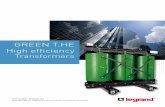 Green T - Legrand transformatorji.pdfgreen transfOrMer HigH efficiencY (green t.He). these transformers ensure a consistent reduction in energy ... and check of polarity and connections