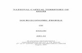 NATIONAL CAPITAL TERRITORY OF DELHI SOCIO ECONOMIC PROFILE …unpan1.un.org/intradoc/groups/public/documents/apcity/unpan010148.… · NATIONAL CAPITAL TERRITORY OF DELHI SOCIO ECONOMIC