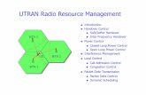 UTRAN Radio Resource Management - Startseite TU · PDF fileUTRAN Radio Resource Management uIntroduction ... (Ed.), “WCDMA for UMTS”, Wiley, 5th edition ... by UTRAN with broadcast