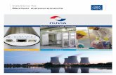 Solutions for Nuclear measurements - Nuvia and welded parts, metal structures, lead or steel shieldings and collimators, low background shielding made of modular concrete bricks…