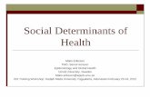 Social Determinants of Health is meant by social determinants of health (SDH)? ... Health at the heart of urban planning, ... Adress gender bias in the structure of society