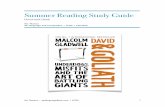 David and Goliath Reading Guide - LC Language Lablclanguagelab.net/.../david-and-goliath-reading.pdfDavid and Goliath Reading Guide - AP English Writing as Storytelling Understanding