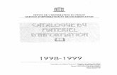 Catalogue du matériel d'information, 1998-1999 (de …unesdoc.unesco.org/images/0011/001133/113317fo.pdfAhkhe - Multiiingue. Appel d’ Athènes, avril 1981 ...