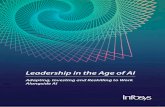 Leadership in the Age of AI - Infosys Defining “Artificial Intelligence” For this report, “artificial intelligence” is defined as “software technologies that make a computer