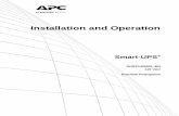 Installation and Operation - apc.com área de trabalho do comput ador Windows, selecione INICIAR => Configurações => Painel de ... Clique duas vezes no ícone do HyperTerminal. a.