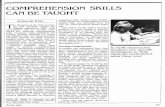 COMPREHENSION SKILLS CAN BE TAUGHT. - Wikispaces · COMPREHENSION SKILLS cAN BE TAUGHT ... challenge this procedure. Pre- questioning is shown to have little ... procedure that is