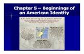 Chapter 5 - Beginnings of an American Identityushistory8one.pbworks.com/f/Chapter+5+-+Beginnings+of+an...Chapter 5 Chapter 5 ––Section 3 Section 3 France Claims Western Lands ––