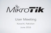 User Meeting - MikroTikmum.mikrotik.com/presentations/PK16/presentation_3468...MTCNA Covers... RouterOS introduction (setup, upgrade, managing, TCP/IP basics) Firewall (principles,