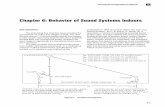 Chapter 6: Behavior of Sound Systems Indoors · Sound System Design Reference Manual 6-1 Chapter 6: Behavior of Sound Systems Indoors Introduction The preceding five chapters have