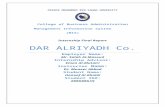 DAR ALRIYADH Co. - PMU :: Prince Mohammad Bin … folder/DAR... · Web viewPRINCE MOHAMMED BIN FAHAD UNVERSITY College of Business Administration Management Information system (MIS)