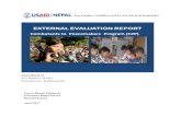 EXTERNALEVALUATION REPORT - pdf.usaid.govpdf.usaid.gov/pdf_docs/PA00N72M.pdf · EXTERNALEVALUATION REPORT ... Surya Binod Pokharel . ... This program covered 16 communities in 12