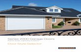 Series 2000 Garage Doors Door Style Selector - Hormann · makes a complete door set. Series 2000 Garage Doors Superior design, engineering excellence For further information ask your