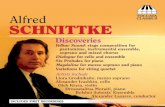 Alfred CLASSICS SCHNITTKE - … file2 SCHNITTKE DISCOVERIES by Alexander Ivashkin This CD presents a series of ive works from across Alfred Schnittke’s career – all of them nknown