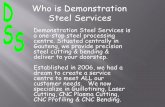 Who is Demonstration Steel Services - Win 4 Me · like armox, hardox, ... welding machines / grinders / quickie profile machine r 50.000 r 30.000 ... demonstration steel services