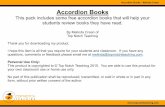 Accordion Books - Top Notch Teaching · PDF fileAccordion Books -Melinda Crean Accordion Books This pack includes some free accordion books that will help your students review books