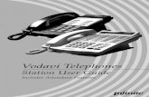 Vodavi Telephones · Vodavi Telephone Systems Quick Reference Card ... DIRECTORY DIALING ... phone number. PARK PICKUP PARK 1 PARK 2 PARK 3 PARK 4