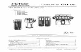 User’s Guide - FETCO · User’s Guide CBS-3000A Series Coffee Brewers ... Phone: (800) 338-2699 (US & Canada) ... A Service Company Directory