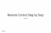 Remote Control Step by Step - Kotisivukone · Remote Control Step by Step ... Several options, I chose com2tcp (command line) ... In the CMD window type bcdedit /set testsigning