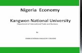 Nigeria Economy - cc.kangwon.ac.krcc.kangwon.ac.kr/~hhlee/WorldEconomy2017/lectures/NIGERIA_CJ.pdf · Nigeria Economy Kangwon National ... General Yakubu Gowon. 1975 coup d’ etat;: