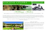 Telling Tales - Eugene O'Neill Foundation · telling tales welcome to the 18th annual eugene o’neill festival, september 1 - 30 save the date…. saturday, october 14th, 2017, 6:30