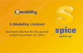 Quarterly Review for the period ended December 31, … Mobility...Quarterly Review for the period ended December 31, 2013 Profitable growth remains key focus area… Consolidated Results