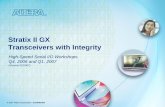 Stratix II GX Transceivers with Integrity Sheets/Altera PDFs...1G Fibre Channel Mbps 155M 270M 622-768M 1-1.4G 2-2.25G 3-3.2G 4.25G 5G 6-6.5G 10-12G Gbps PCI Express OC-48 CPRI SRIO