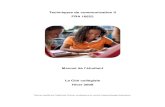 Techniques de communication II - fad.lacitec.on.cafad.lacitec.on.ca/documents/tc2/TC_II_etu.pdf · Techniques de communication II 5 7 Début du portfolio (partie1): recherche de documentation