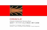 Oracle Enterprise Service Busotndnld.oracle.co.jp/products/integration/esb/pdf/esb...ESB は、統合の問題をアプリケーションとビジネス・ロジック から切り離すためのマルチプロトコル・ファブリックです